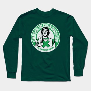 GREEN CROSS CODE MAN Long Sleeve T-Shirt